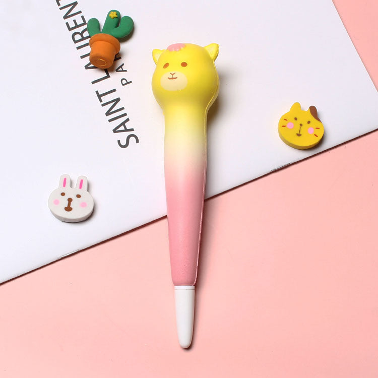 Decompression Pinch Gel Pen School Supplies Cute Stationery