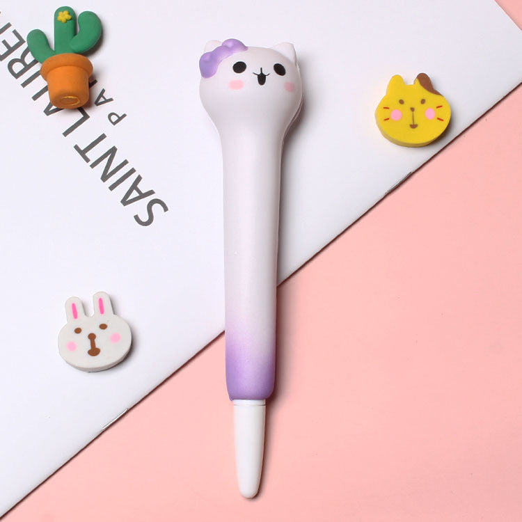 Decompression Pinch Gel Pen School Supplies Cute Stationery