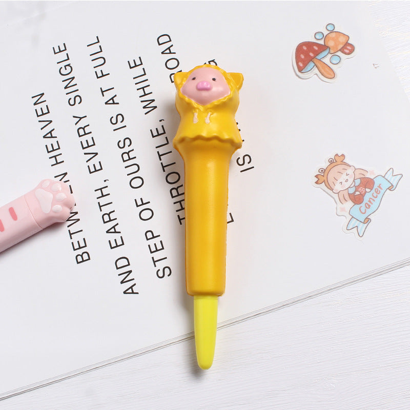 Decompression Pinch Gel Pen School Supplies Cute Stationery