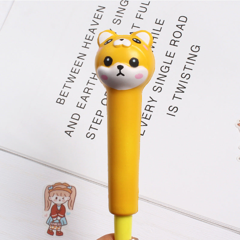 Decompression Pinch Gel Pen School Supplies Cute Stationery